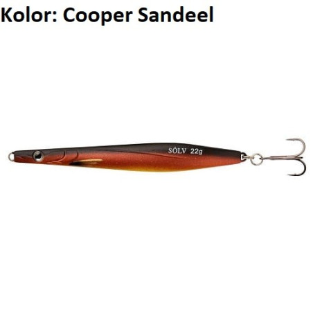 Przynęta Abu Garcia Sölv SPIRR 22g Copper Sandeel