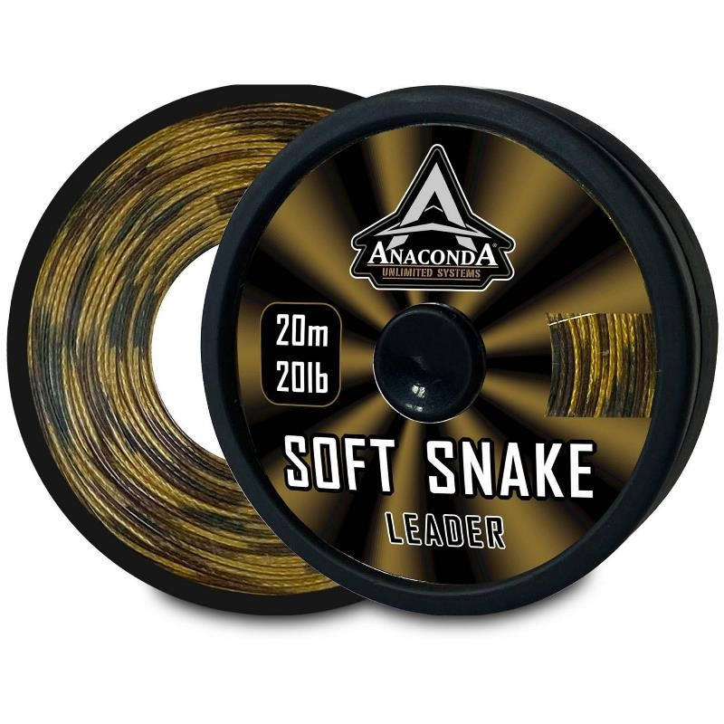 Plecionka Anaconda Soft Snake Leader 20m - 30lb Plecionka Anaconda Soft Snake Leader 20m - 30lb