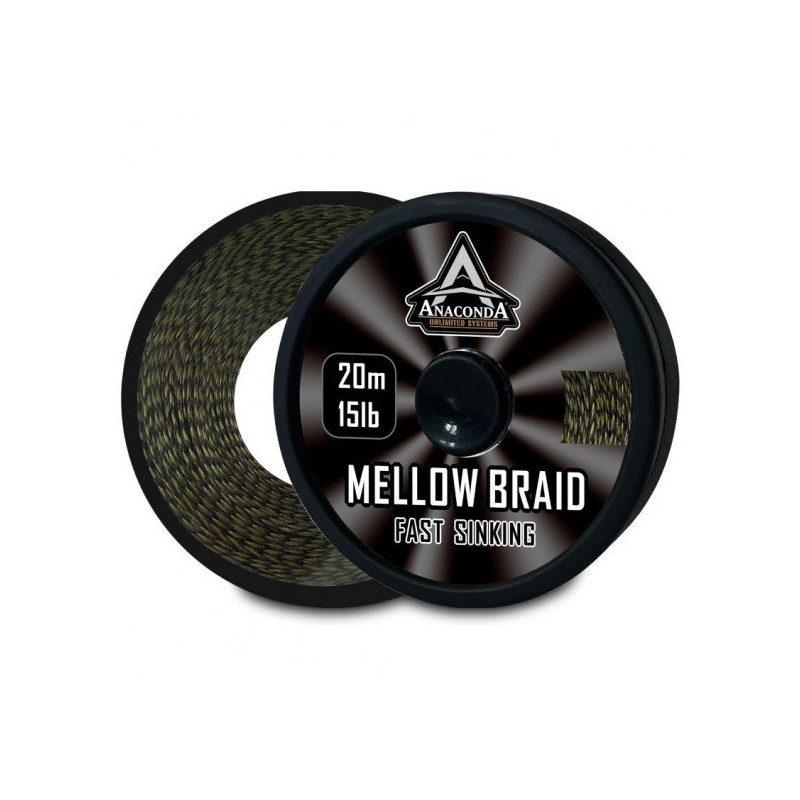 Żyłka Anaconda Fast Sinking Mellow Braid 20m Żyłka Anaconda Fast Sinking Mellow Braid 20m