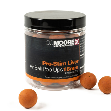 Kulki CC Moore Air Ball Pop-Ups 15mm - Pro-Stim Liver Kulki CC Moore Air Ball Pop-Ups 15mm - Pro-Stim Liver