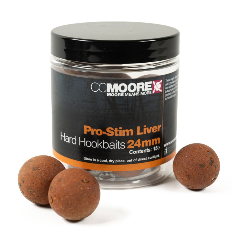 Pro-Stim Liver Hard Hookbaits 24 CC Moore Pro-Stim Liver Hard Hookbaits 24 CC Moore
