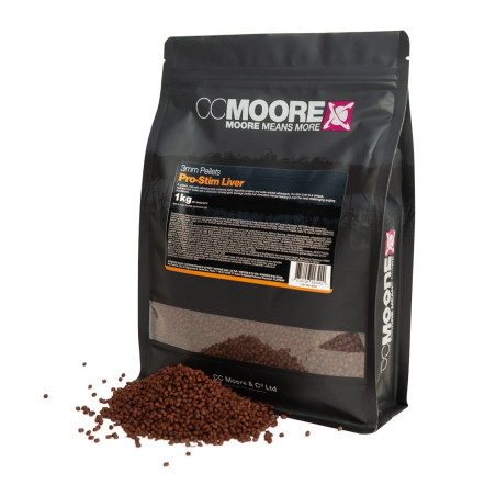 Pellet CC Moore 1kg - 3mm Pro-Stim Liver Pellet CC Moore 1kg - 3mm Pro-Stim Liver