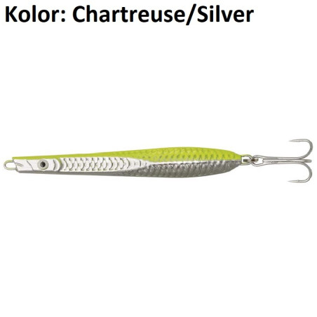 Pilker KINETIC Twister Sister 400g CHARTREUSE/SILVER