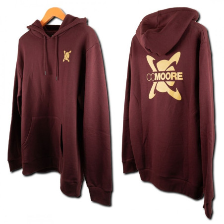 Bluza z kapturem CC Moore CCM BURGUNDY HOODIE 2024 roz. XXL