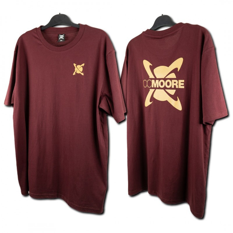 Koszulka CC Moore CCM BURGUNDY T-SHIRT 2024 roz. S