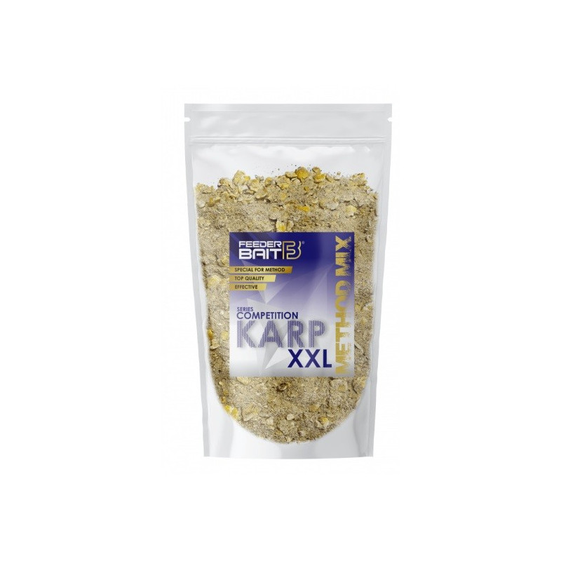 Zanęta Feeder Bait COMPETITION Method Mix 800g - KARP XXL Zanęta Feeder Bait COMPETITION Method Mix 800g - KARP XXL