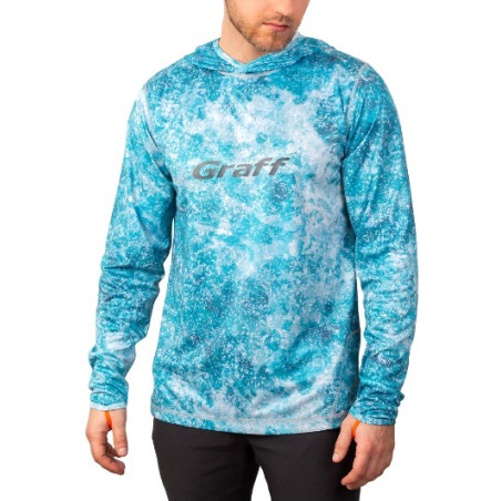 Bluza Graff UPF50 z kapturem 964 CL-15 roz. XL Bluza Graff UPF50 z kapturem 964 CL-15 roz. XL