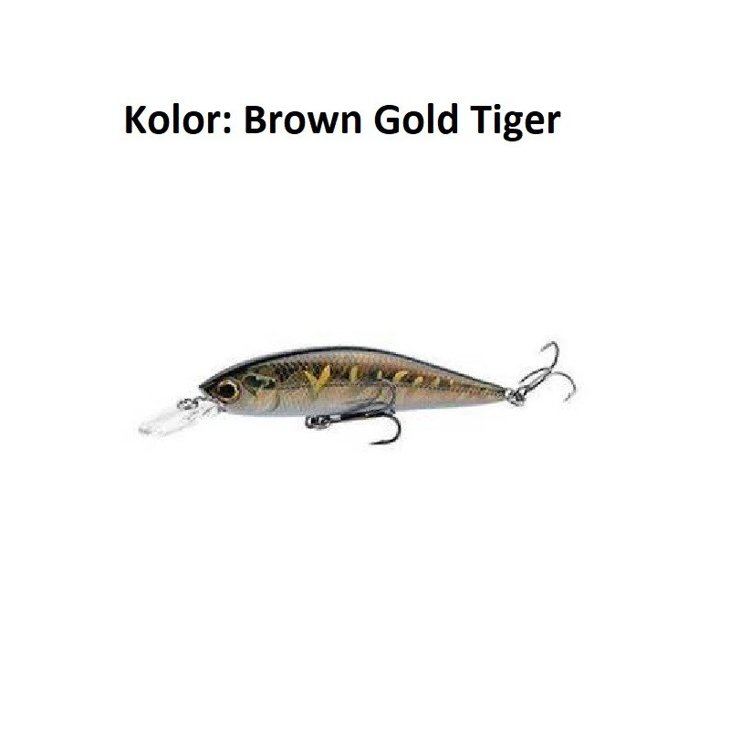 Wobler Shimano Yasei Trigger Twitch 12 cm Brown Gold Tiger Wobler Shimano Yasei Trigger Twitch 12 cm Brown Gold Tiger