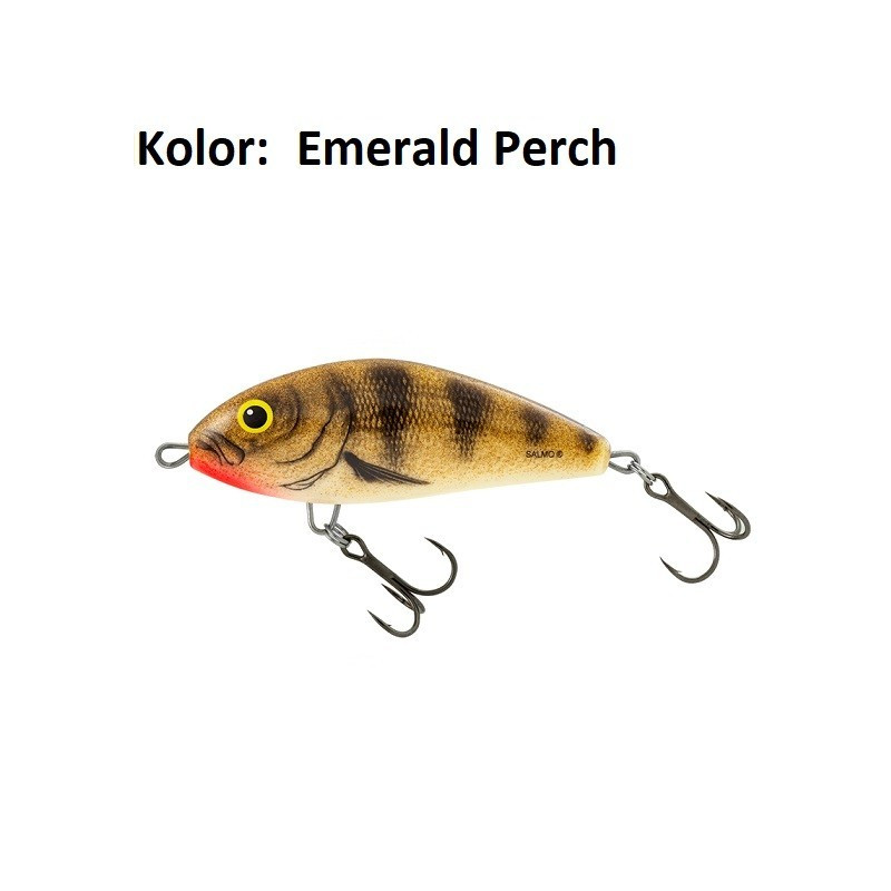 Wobler Salmo Fatso F8F 8cm Emerald Perch Wobler Salmo Fatso F8F 8cm Emerald Perch
