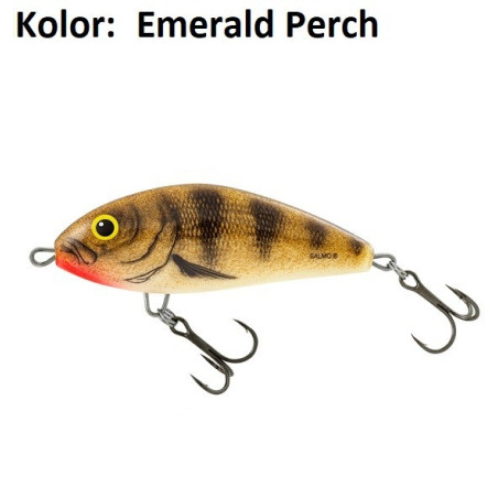 Wobler Salmo Fatso F8F 8cm Emerald Perch Wobler Salmo Fatso F8F 8cm Emerald Perch