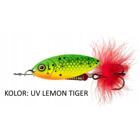 Błystka obrotowa FoxRage Spinner UV 26g UV LEMON TIGER
