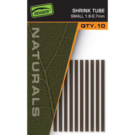 Rurki termokurczliwe EDGES Naturals Shrink Tube roz. Small (1.8 - 0.7mm) FOX