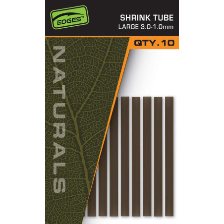 Rurki termokurczliwe EDGES Naturals Shrink Tube roz. Large (3.0 - 1.0mm) FOX