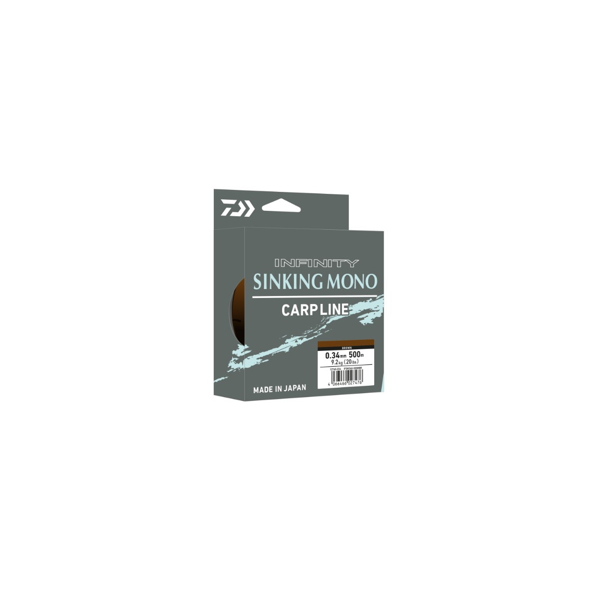 zylka-infinity-sinking-mono-brown-500m-daiwa zylka-infinity-sinking-mono-brown-500m-daiwa