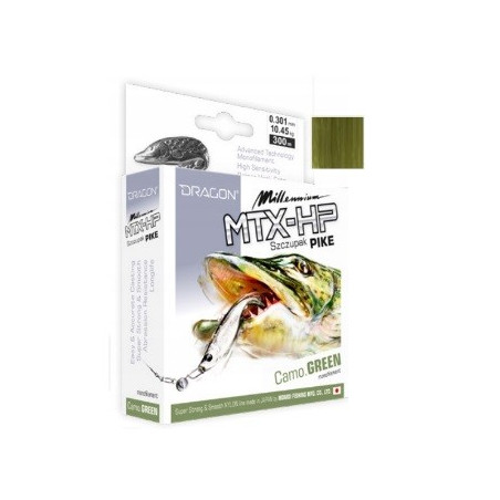 Żyłka Dragon Millennium MTX-HP Szczupak 150m 0.301mm Żyłka Dragon Millennium MTX-HP Szczupak 150m 0.301mm