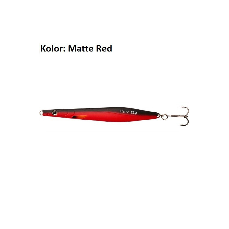 Przynęta Abu Garcia Sölv SPIRR 22g matte red Przynęta Abu Garcia Sölv SPIRR 22g matte red