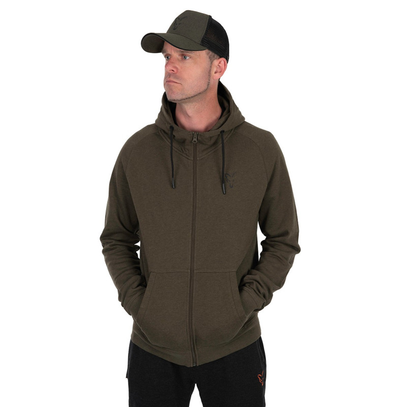 Bluza z kapturem FOX Collection LW Hoody - G/B roz. S