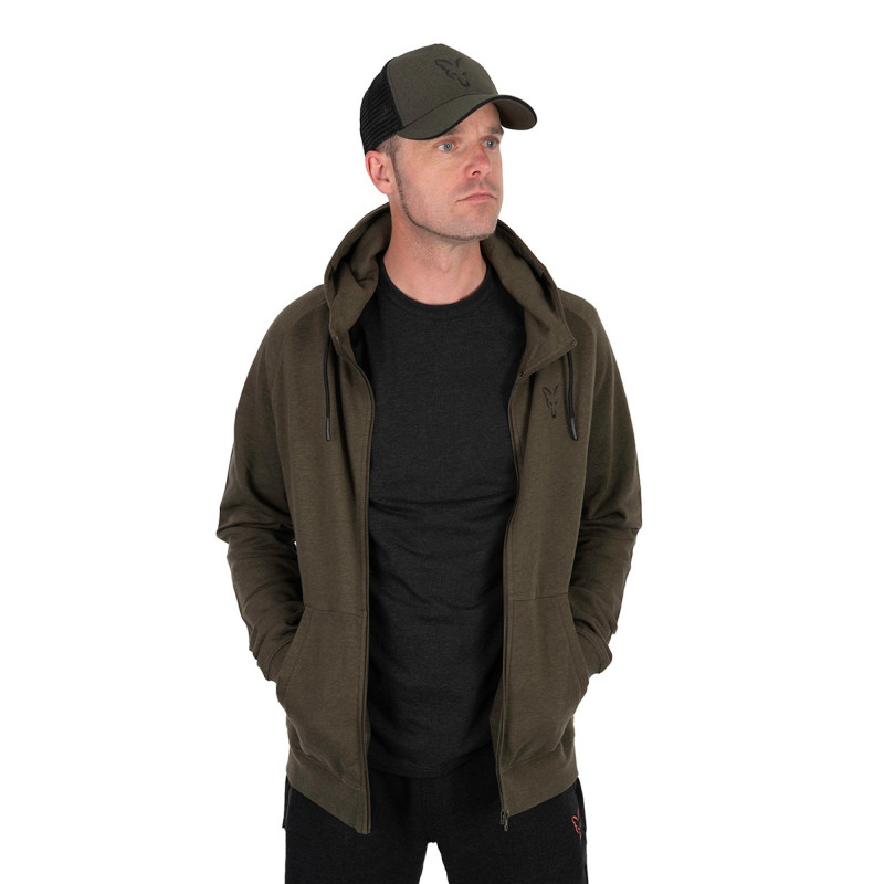 Bluza z kapturem FOX Collection LW Hoody - G/B roz. S