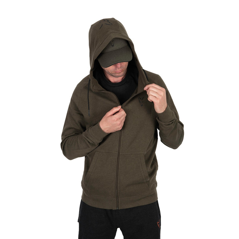 Bluza z kapturem FOX Collection LW Hoody - G/B roz. M