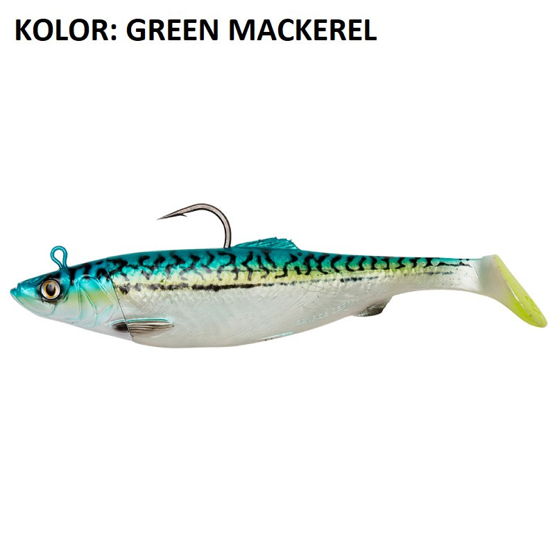 Przynęta Savage Gear 4D Herring Big Shad 25cm green mackerel Przynęta Savage Gear 4D Herring Big Shad 25cm green mackerel