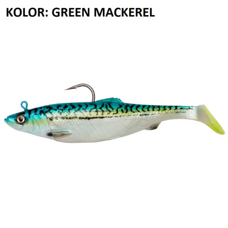 Przynęta Savage Gear 4D Herring Big Shad 25cm green mackerel Przynęta Savage Gear 4D Herring Big Shad 25cm green mackerel