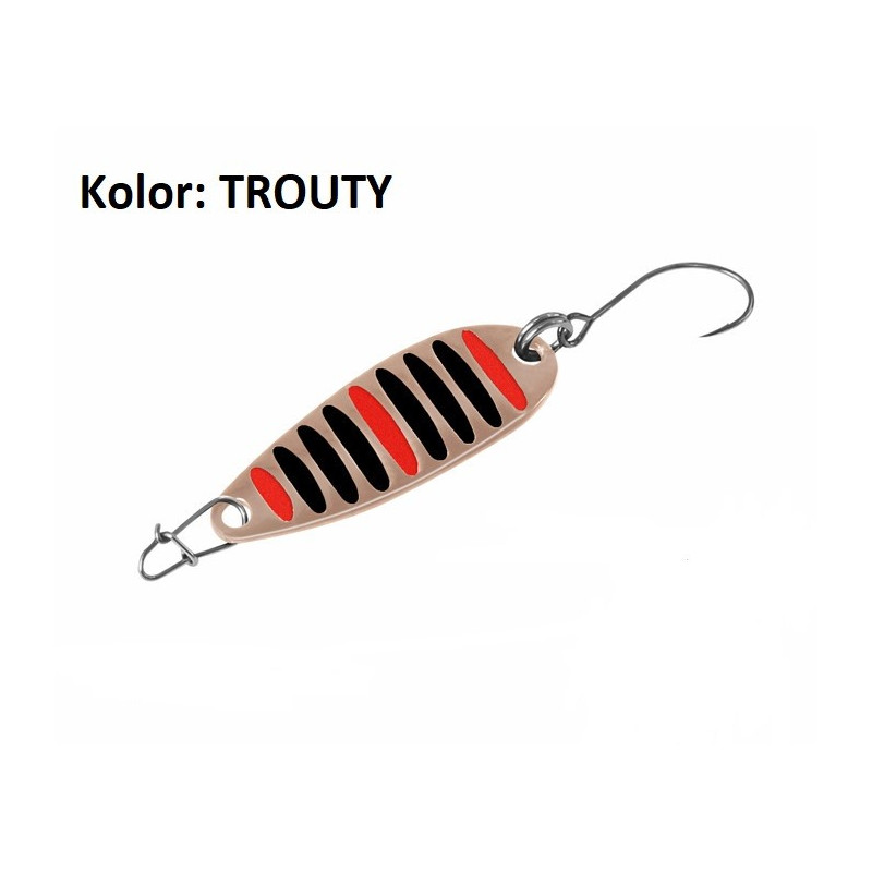 Wahadłówka Delphin STRIP 2g trouty Wahadłówka Delphin STRIP 2g trouty