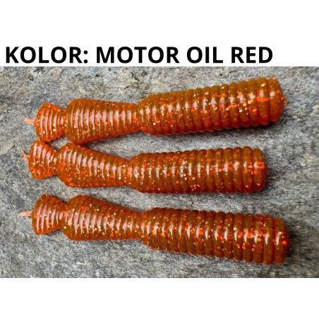 Przynęta GREAT FISH GF2 Leech BEZZAPACHOWA 6cm MOTOR OIL RED Przynęta GREAT FISH GF2 Leech BEZZAPACHOWA 6cm MOTOR OIL RED