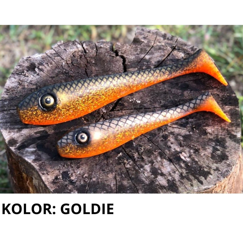 Przynęta Angry Pikes handmade Pike Tyson - 17cm GOLDIE Przynęta Angry Pikes handmade Pike Tyson - 17cm GOLDIE