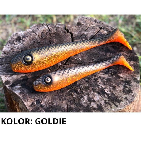 Przynęta Angry Pikes handmade Pike Tyson - 17cm GOLDIE Przynęta Angry Pikes handmade Pike Tyson - 17cm GOLDIE