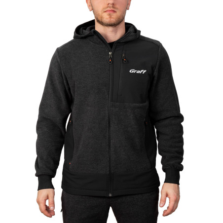 Bluza Graff polarowa z kapturem 233-P-BL-2 roz. 2XL Bluza Graff polarowa z kapturem 233-P-BL-2 roz. 2XL