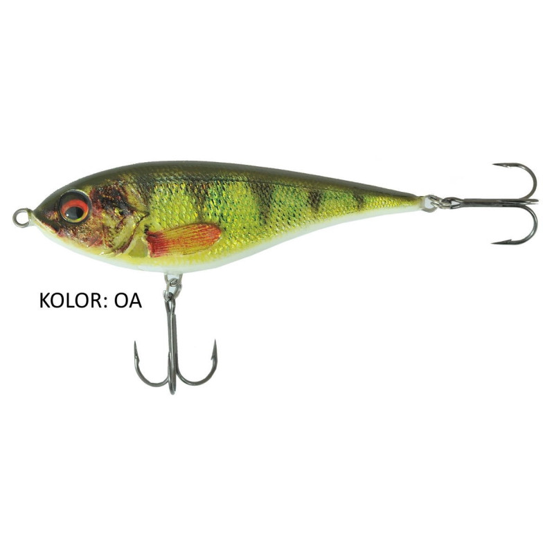 Wobler Jaxon jerk Samson Nature tonący 11cm OA Wobler Jaxon jerk Samson Nature tonący 11cm OA