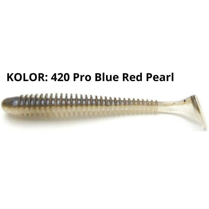 Przynęta Keitech Swing Impact 3" i 3,5" 7,6cm 420 Pro Blue Red Pearl Przynęta Keitech Swing Impact 3" i 3,5" 7,6cm 420 Pro Blue Red Pearl