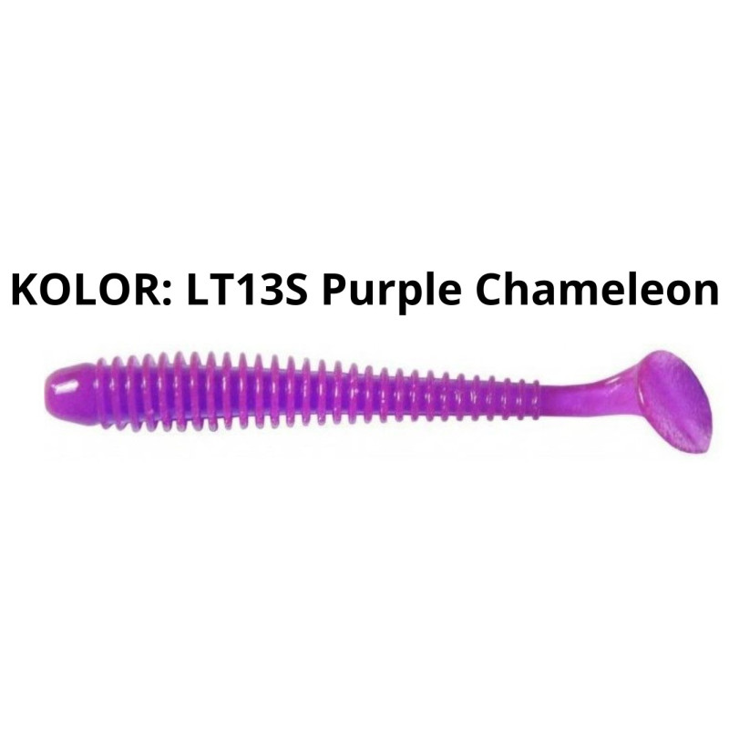 Przynęta Keitech Swing Impact 3" i 3,5" 7,6cm LT13S Purple Chameleon
