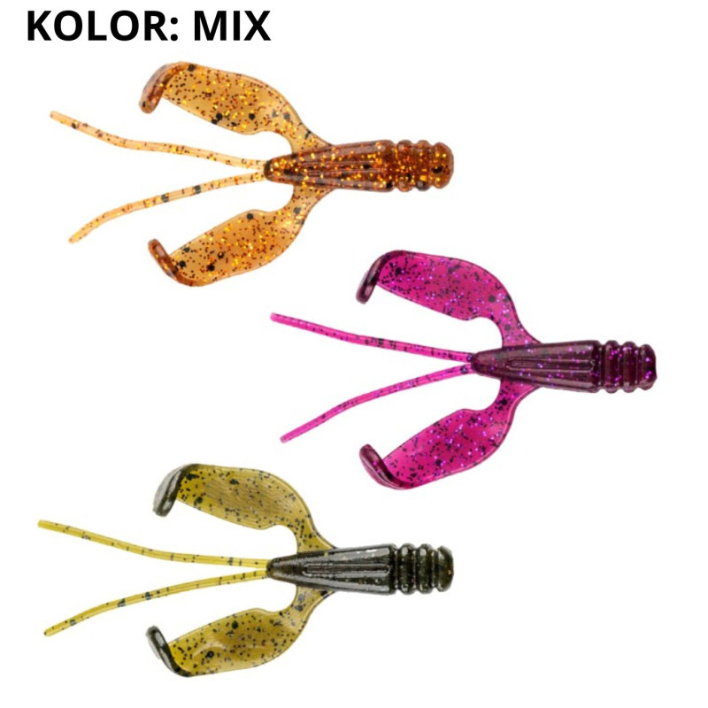 Przynęta Perch Professor Fapping Craw 5 CM mix