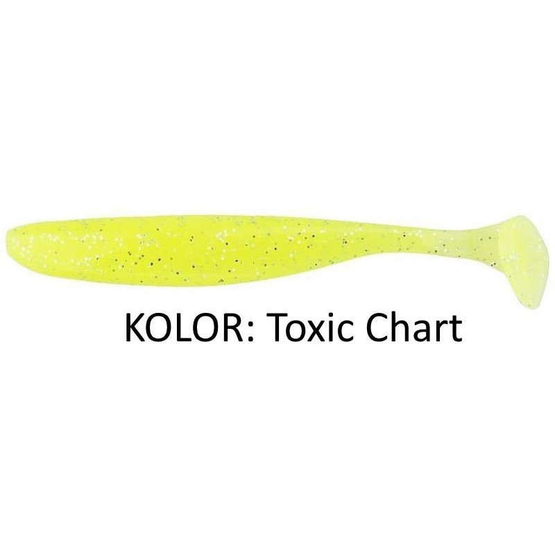 Przynęta Keitech Easy Shiner 5" 12cm Toxic Chart