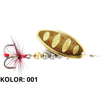 Błystka obrotowa Lucky John Shelt Blade 12g roz.3 001 Błystka obrotowa Lucky John Shelt Blade 12g roz.3 001