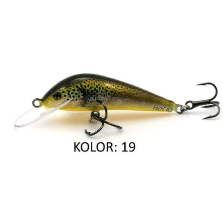 Wobler Bonito Troć 6.5cm 19