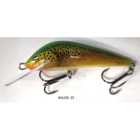 Wobler Bonito Troć 6,5cm 25 Wobler Bonito Troć 6,5cm 25