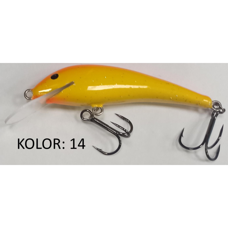 Wobler Bonito TĘCZAK Pływający 7cm 14 Wobler Bonito TĘCZAK Pływający 7cm 14