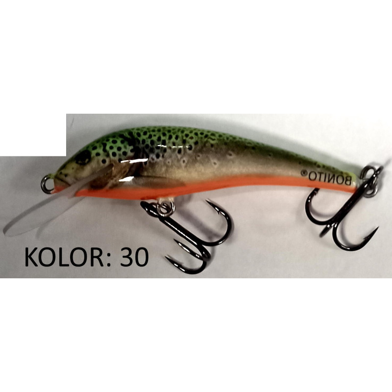 Wobler Bonito TĘCZAK Pływający 7cm 30 Wobler Bonito TĘCZAK Pływający 7cm 30