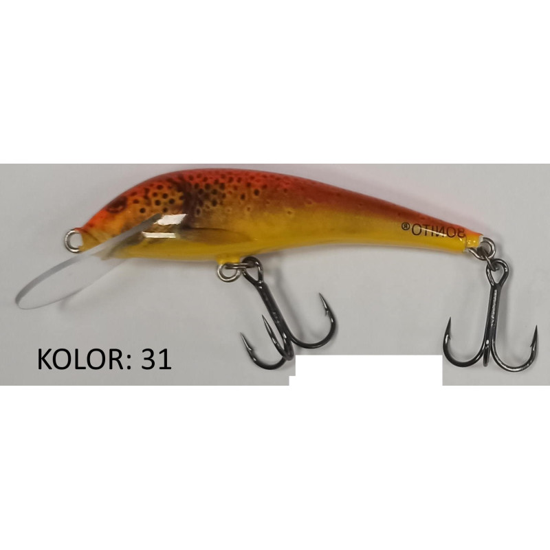 Wobler Bonito TĘCZAK Pływający 7cm 31 Wobler Bonito TĘCZAK Pływający 7cm 31