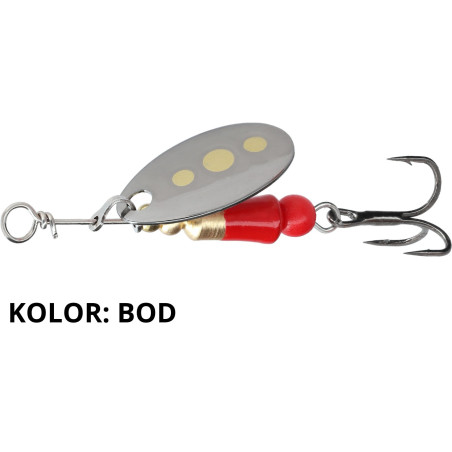 Błystka M-Craft Micro Spinner nr 0 bod Mikado Błystka M-Craft Micro Spinner nr 0 bod Mikado