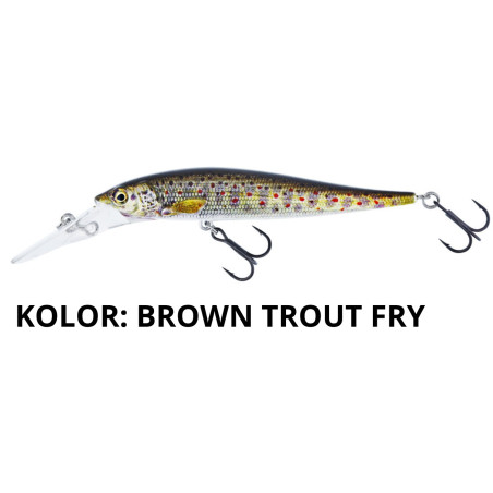 Przynęta Westin Jerkbite MR - Neutralny 7,5 cm brown trout fry Przynęta Westin Jerkbite MR - Neutralny 7,5 cm brown trout fry