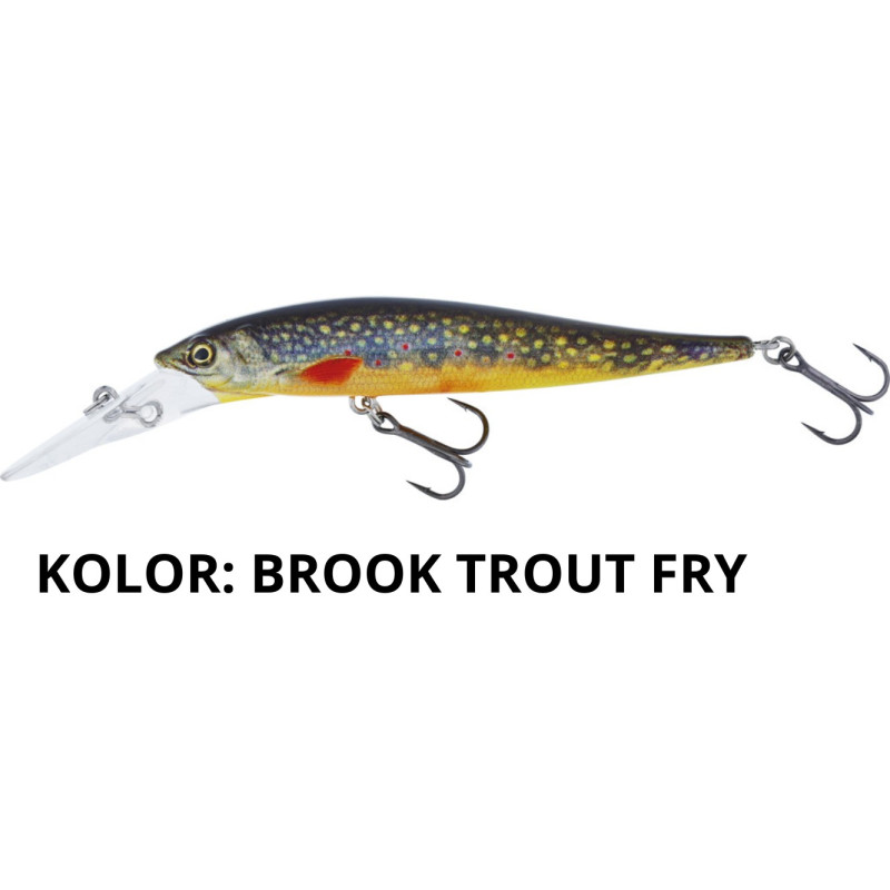 Przynęta Westin Jerkbite MR - Neutralny 7,5 cm brook trout fry Przynęta Westin Jerkbite MR - Neutralny 7,5 cm brook trout fry