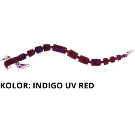 Przynęta Westin Bloodteez WORM 5,5 cm INDIGO RED
