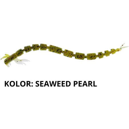 Przynęta Westin Bloodteez WORM 7,5 cm SEAWEED PEARL