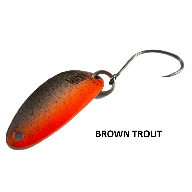 Wahadłówka pstrągowa MADEY PAZUR 2,3g brown trout Wahadłówka pstrągowa MADEY PAZUR 2,3g brown trout