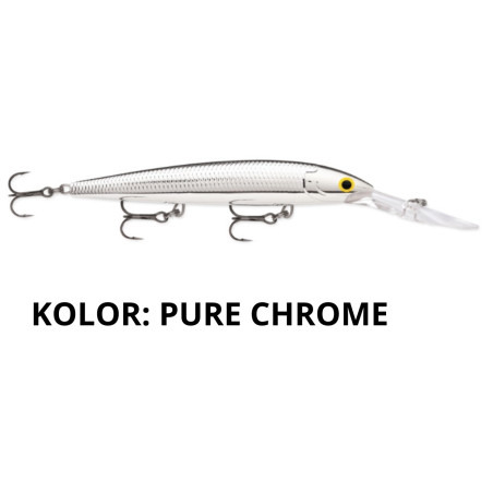Wobler Rapala Down Deep Husky Jerk 14cm pure chrome Wobler Rapala Down Deep Husky Jerk 14cm pure chrome