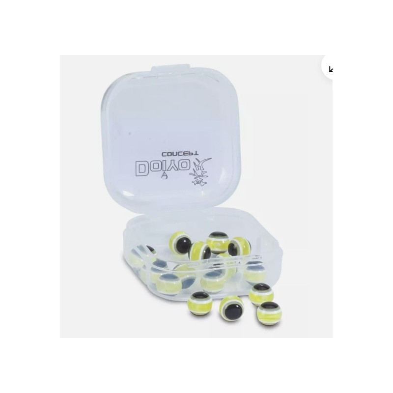 Kulki szklane DOIYO S'zuki Eyed Glass Beads 3800230 Iron Claw