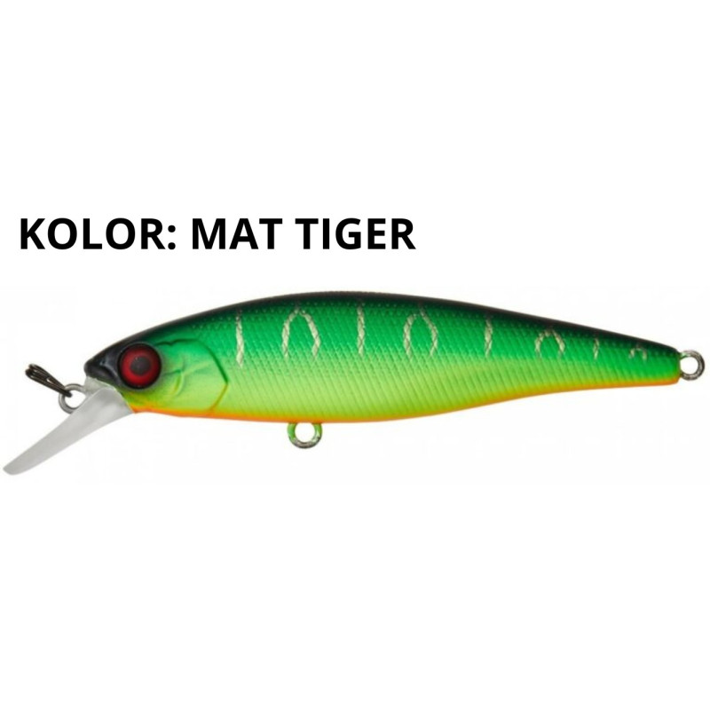 Wobler ILLEX Squad Minnow 95 SP 9,5cm mat tiger Wobler ILLEX Squad Minnow 95 SP 9,5cm mat tiger